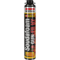 Mousse polyuréthane coupe-feu 750 ml SOUDAFOAM - SOUDAL