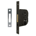 Serrure à encastrer monopoint axe 50 pêne dormant clé i PETIT MODELE bouts carrés - JPM