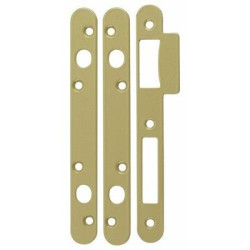 Jeu de 3 gâches centrales double empennage pour serrure 5000 104R - VACHETTE ASSA ABLOY