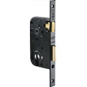Serrure à encastrer monopoint axe 50 pêne dormant demi-tour profil KESO MULTIBAT bouts carrés - JPM