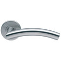 Ensemble sur rosace EST béquille vague ZG31.7/40 inox - NORMBAU