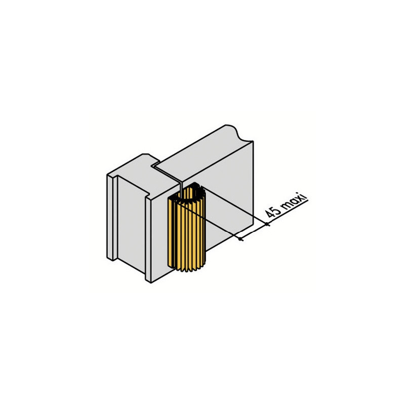 Kit anti-pince doigts côté charnières 7020C - VACHETTE