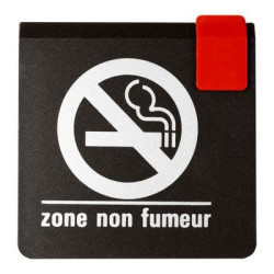 Plaquette signalétique EUROPE DESIGN "Zone non fumeur" - NOVAP