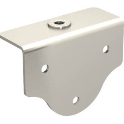 Platine à visser sur plat inox 0027XA2 - MANTION