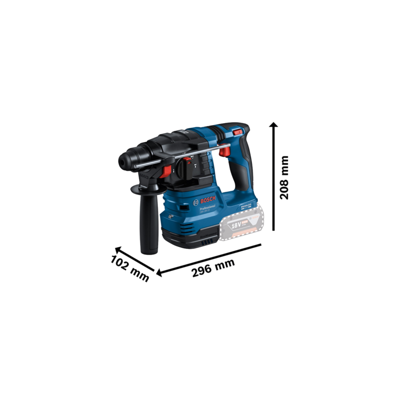 Kit 3 outils meuleuse angulaire GWS, perceuse-visseuse GSR et perforateur GBH - BOSCH