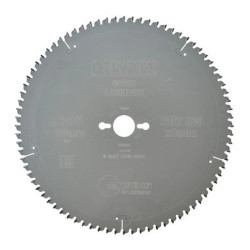 Lame de scie circulaire stationnaire bois/aluminium diamètre 305 mm 80 dents - DEWALT
