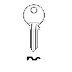 Clé générique taillée CS6 CGF pour CISA