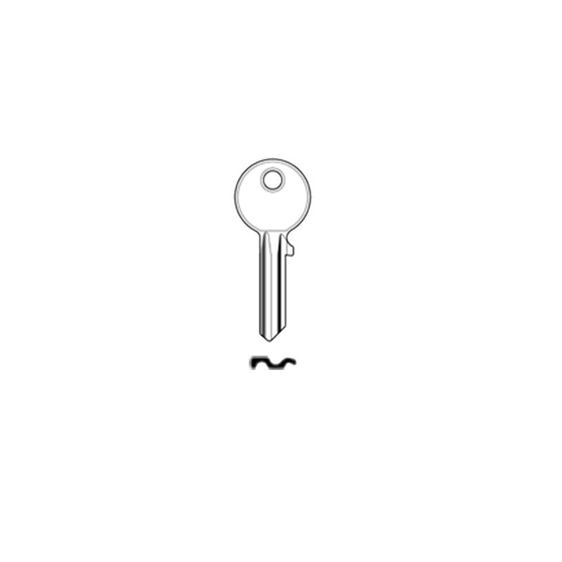 Clé générique taillée CS6 CGF pour CISA