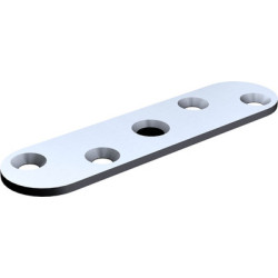 Platine de fixation sur chant 30x170 trou M12 0056 - MANTION