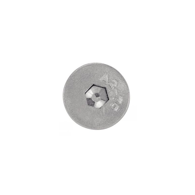 Vis métaux tête fraisée hexagonale creuse TFHC inox A2 - ACTON