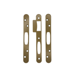 Jeu de 3 gâches pour pêne rectangulaire pour serrure 5000 100R - VACHETTE ASSA ABLOY