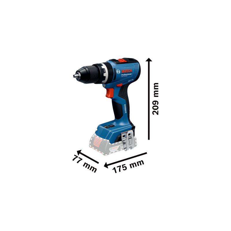 Kit 2 outils perceuse-visseuse GSB + meuleuse d'angle GWS - BOSCH