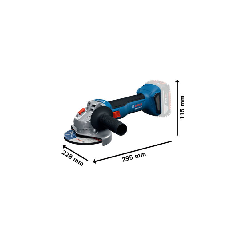 Kit 2 outils perceuse-visseuse GSB + meuleuse d'angle GWS - BOSCH