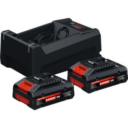 Chargeur 12V/1 GAL + 2 batteries expert EXBA 18V-40 - BOSCH