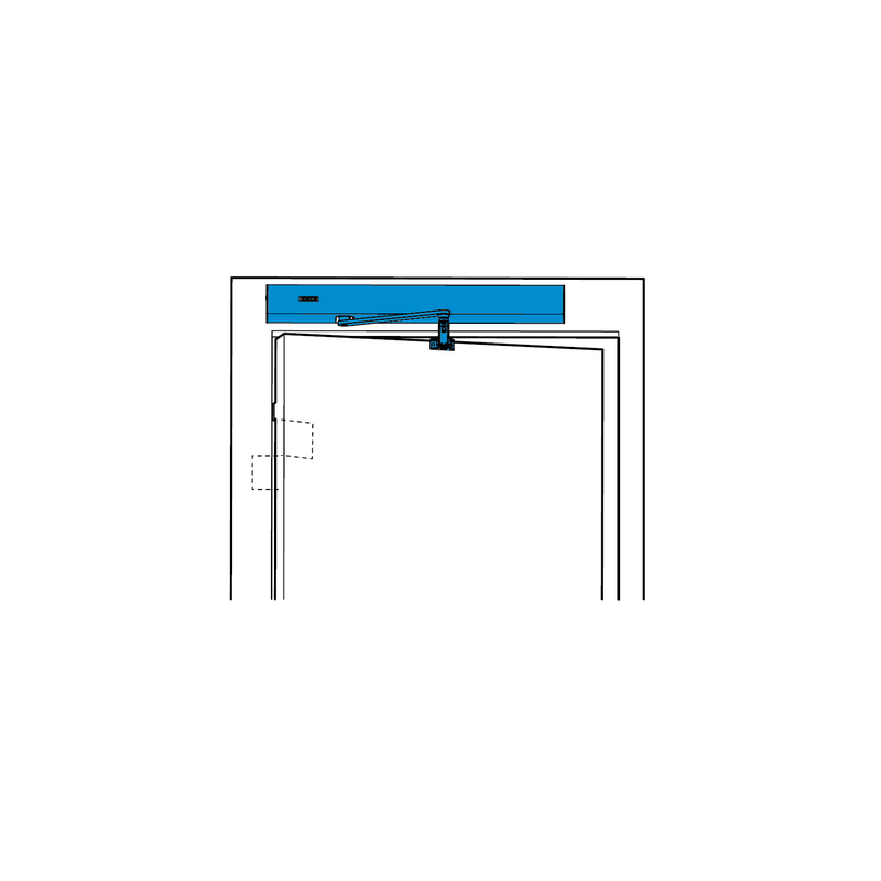 Ouvre-porte automatique bras à compas EC TURN - GEZE