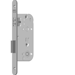 Serrure à encastrer monopoint à rouleau condamnable 725.RTS2Z - MARC