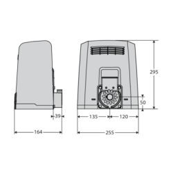 Kit de motorisation portail coulissant DEIMOS ULTRA BT B400 - BFT AUTOMATISMES