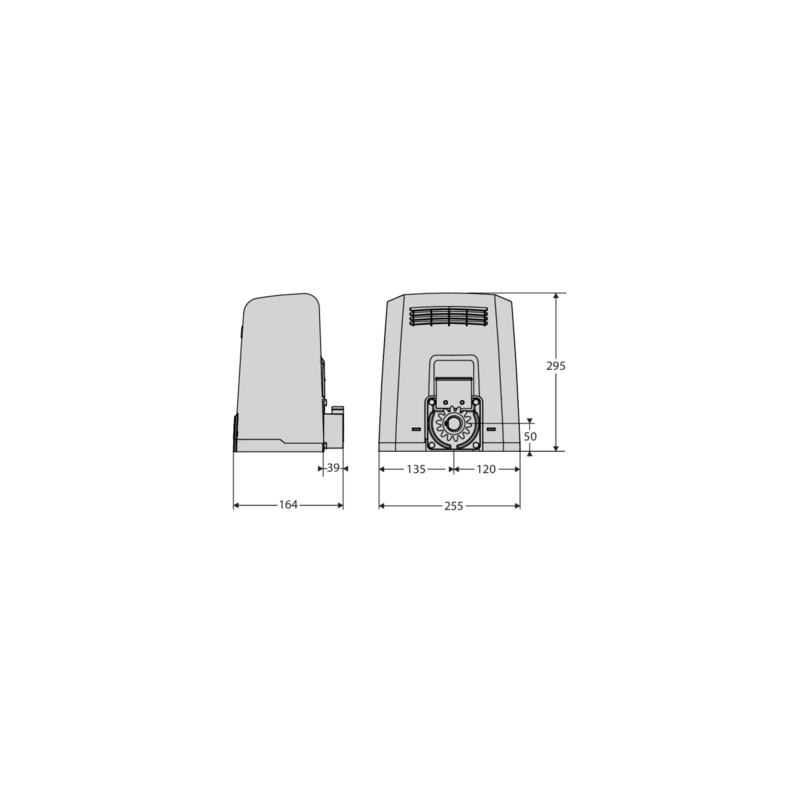 Kit de motorisation portail coulissant DEIMOS ULTRA BT B400 - BFT AUTOMATISMES