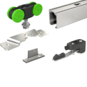 Kit rail avec butée pour coulissant 80 kg - MANTION