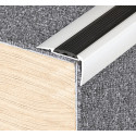 Nez de marche à visser bande antidérapante aluminium 42V - DINAC
