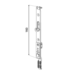 Prolongateur 1 galet 6-32104 - FERCO