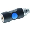 Embout raccord femelle pour soufflette filetage 1/4 mâle - DENUZIERE