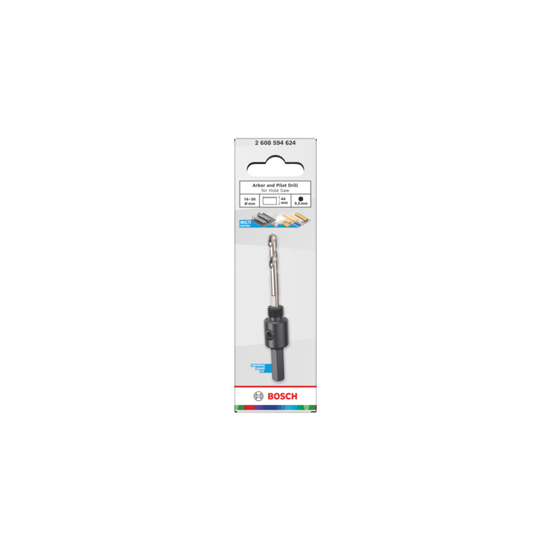 Adaptateur à visser 6 pans 14-30 mm + foret HSS-G - BOSCH