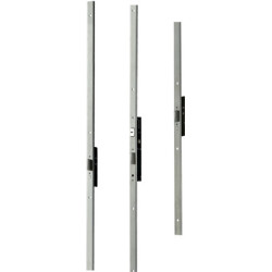 Serrure à encastrer 3 points pêne rectiligne têtière plate EA85 mm MULTIBLINDO - ISEO