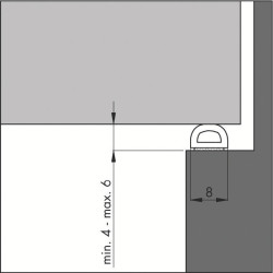 Joint espace important D - ELLEN