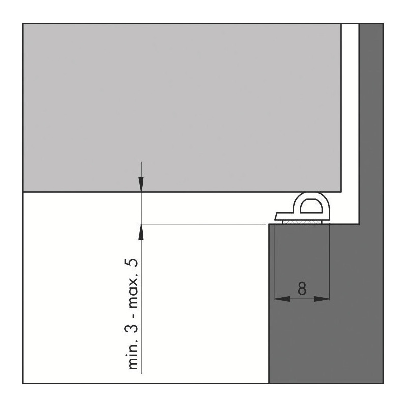 Joint espace moyen P - ELLEN