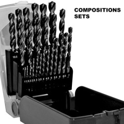 Coffret 19 forets métal HSS STEAM - TIVOLY