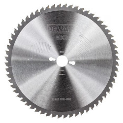 Lame de scie circulaire stationnaire bois diamètre 305 mm 60 dents - DEWALT