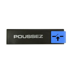 Plaquette signalétique 175x45 EUROPE DESIGN - NOVAP