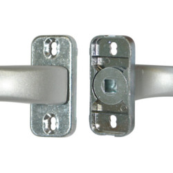 Béquille double pour porte aluminium 11204 - SOFI