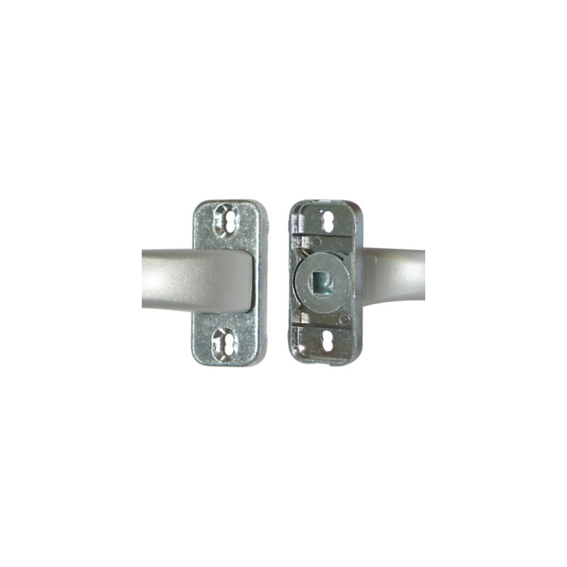 Béquille double pour porte aluminium 11204 - SOFI