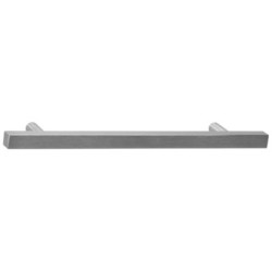 Poignée de meuble à tirage carré inox massif I-400 KUBE - DIDHEYA