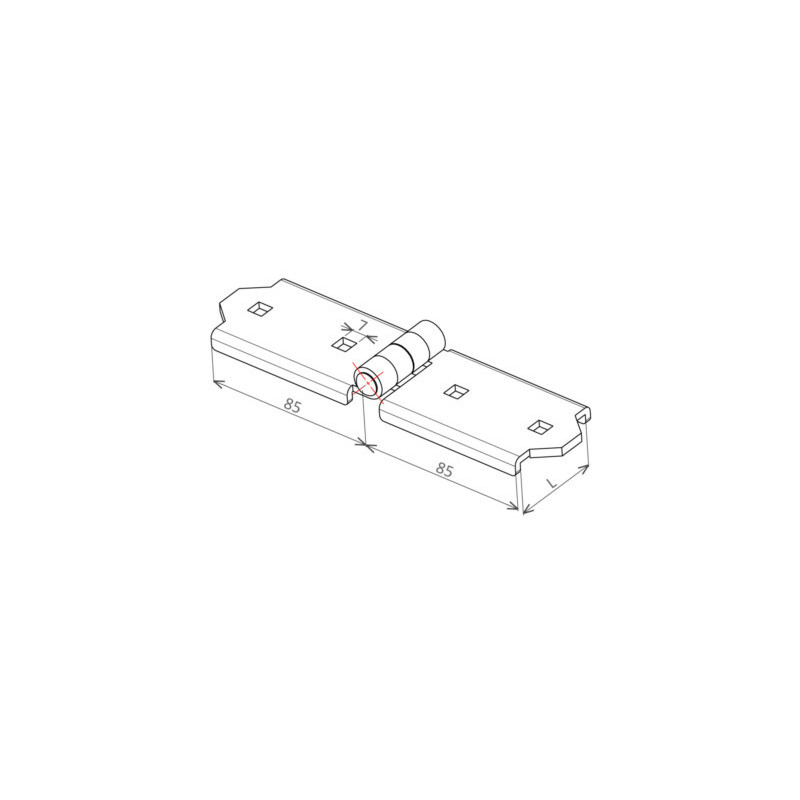 Charnière pour penture de volet - BRASIER