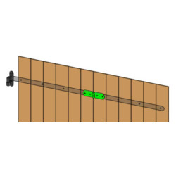 Charnière pour penture de volet - BRASIER