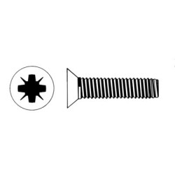 Vis métaux tête fraisée cruciforme - VISWOOD