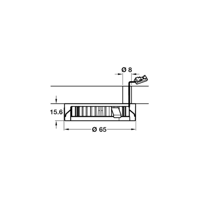 Spot LED à encastrer / en applique LOOX 2025 - HAFELE