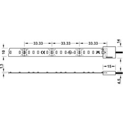 Bande LED 12V 36W LOOX 2045 - HAFELE