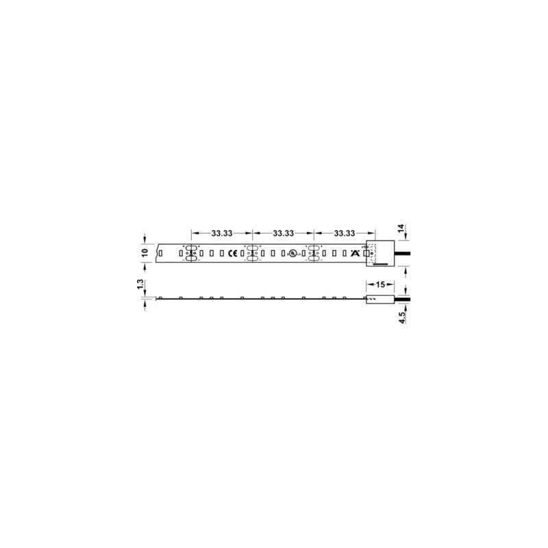 Bande LED 12V 36W LOOX 2045 - HAFELE