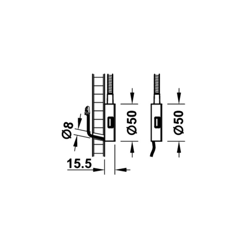 Liseuse LED LOOX 2034 - HAFELE