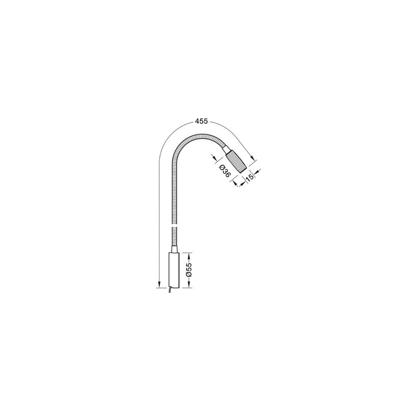 Liseuse LED LOOX 2034 - HAFELE