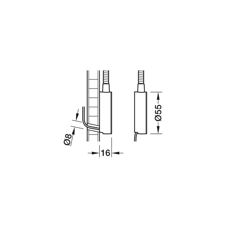 Liseuse LED LOOX 2034 - HAFELE