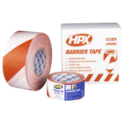 Ruban de signalisation rouge/blanc 100M - HPX - HPX