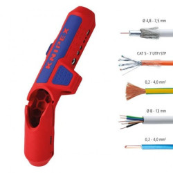 Outil à dénuder multifonctions ERGOSTRIP® - KNIPEX
