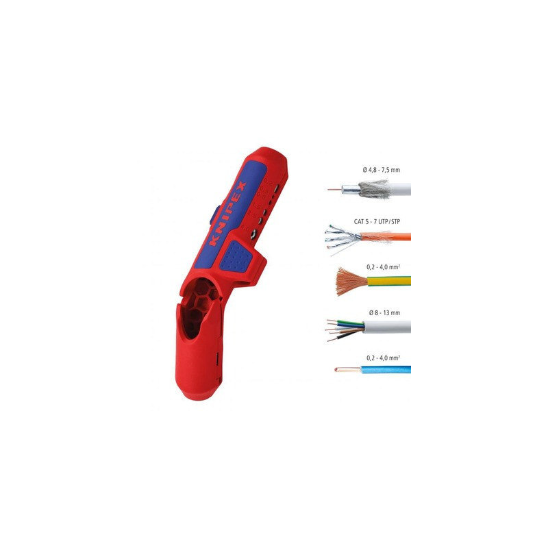 Outil à dénuder multifonctions ERGOSTRIP® - KNIPEX