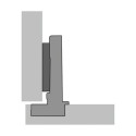 Charnière inox avec amortisseur à visser angle 105° VEOSYS - HETTICH