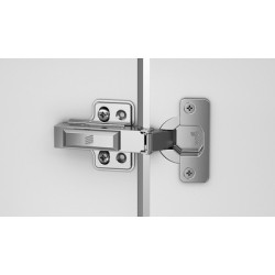 Charnière inox avec amortisseur à visser angle 105° VEOSYS - HETTICH